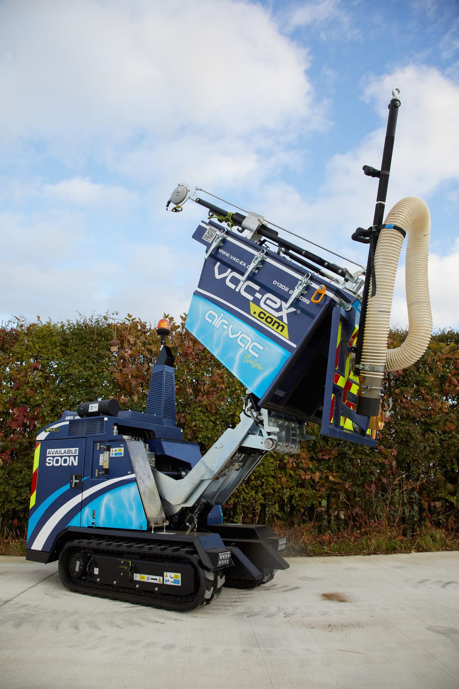 AIR-VAC 2 Electric emissievrije grondzuigmachine